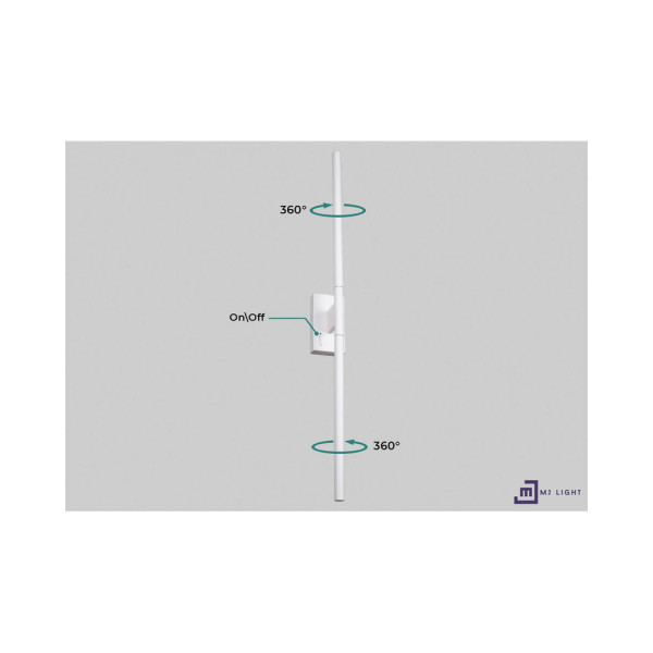 Бра, настінний світильник MJ-Light 15006 Kono Wall - фото №2