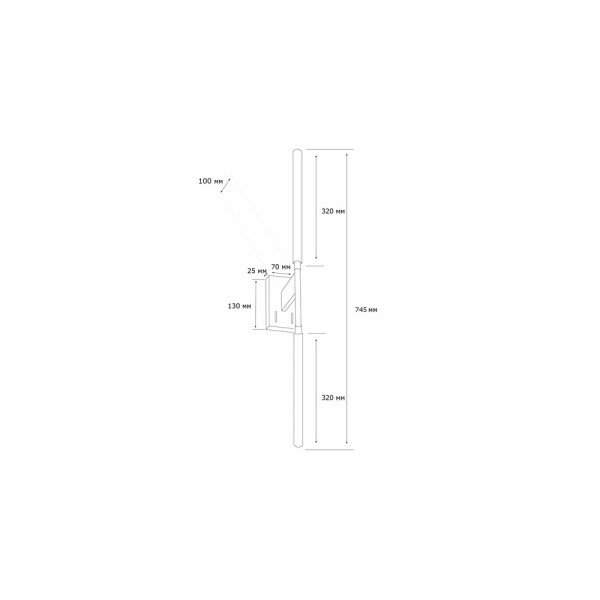 Бра, настінний світильник MJ-Light 15006 Kono Wall - фото №4
