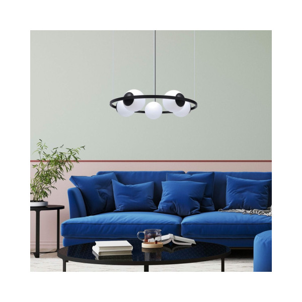 Люстра Zuma Line 5011 Orbit E27 5x40W IP20 Чорна - фото №2