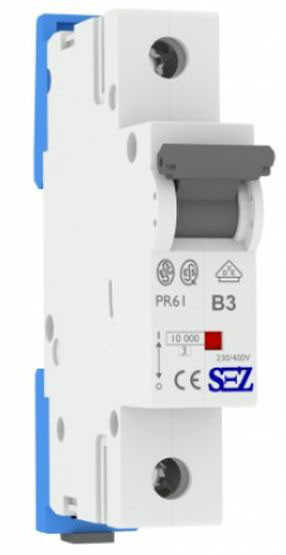 Однополюсный автомат SEZ 61 B 3А (PR61B3А)