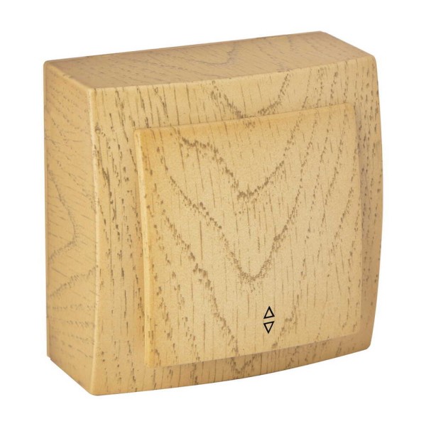 Вимикач Nilson Themis клен 1кл прохідний ( 26281007 )