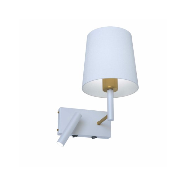 Бра, настінний світильник Pikart 30957-2 E27+G9 1+1x60+40W IP20 - фото №1