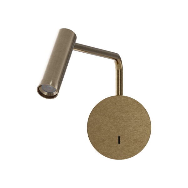 Бра, настенный светильник Kloodi WA-RIDIK 250 3K GD LED 1x3W 130Lm IP20 золотой - фото №2