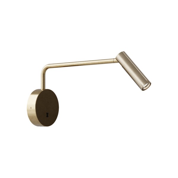 Бра, настенный светильник Kloodi WA-RIDIK 250 3K GD LED 1x3W 130Lm IP20 золотой - фото №3