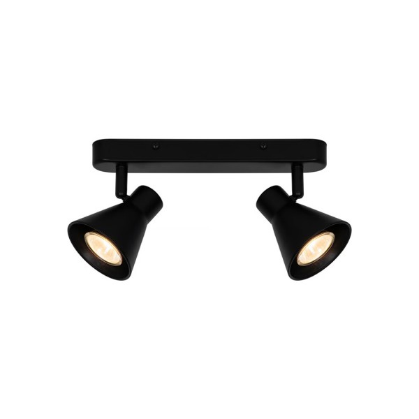 Светильник поворотный, спот Nordlux 45770103 Eik GU10 2x35W IP20 черный