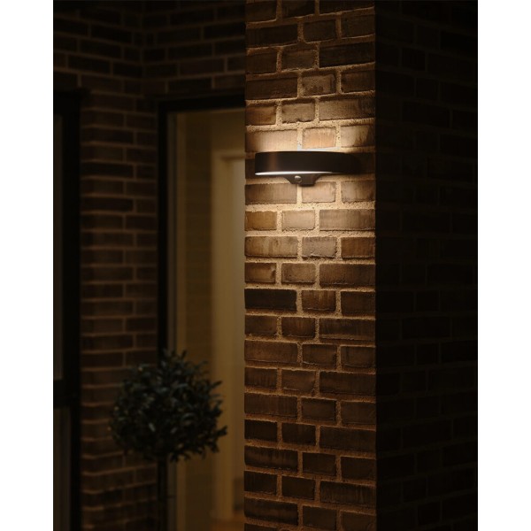 Вуличний світильник на сонячній батареї Nordlux 2518351003 Monay LED 1x5W 3000K 200Lm IP44 чорний - фото №1