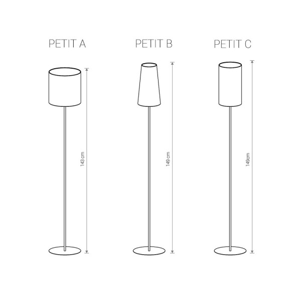 Торшер Nowodvorski 8345 Petit E27 1x40W білий - фото №4