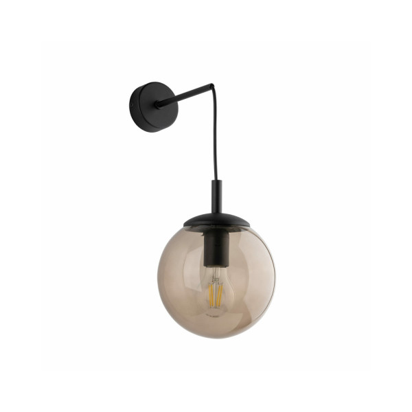 Бра, настенный светильник TK Lighting 5389 Esme E27 1x15W IP20 Bk