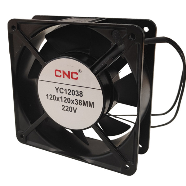 Вентилятор з фільтром CNC Electric YC12038 АС 220В 120х120x38мм (Б00042163)
