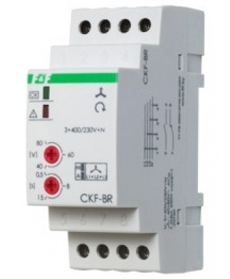 Реле контролю чергування та обриву фаз F&F CКF-BM