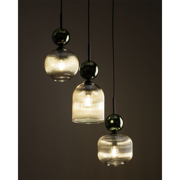 Подвесной светильник, люстра TK Lighting 11148 Sophia E14 3x10W IP20 зеленый - фото №1