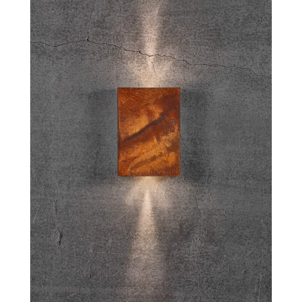 Вуличний світильник Nordlux 2019051038 Fold LED 1x10.4W 3000K 225Lm IP54 іржа - фото №4