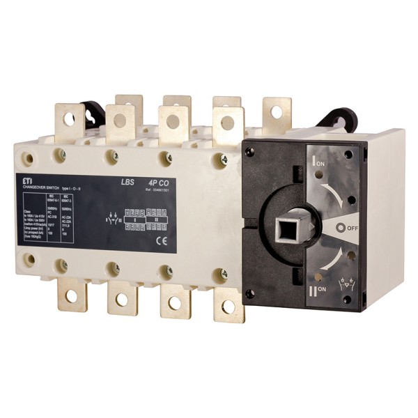 Перемикач навантаження ETI 004661562 LBS CO 4P 250 («1-0-2» 250А)