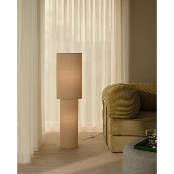 Торшер Nordlux 2612924009 Izara E27 2x15W IP20 бежевый - фото №1