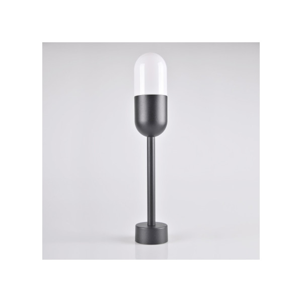 Вуличний світильник Goldlux 314154 Horten E27 1x10W IP44 GR - фото №1