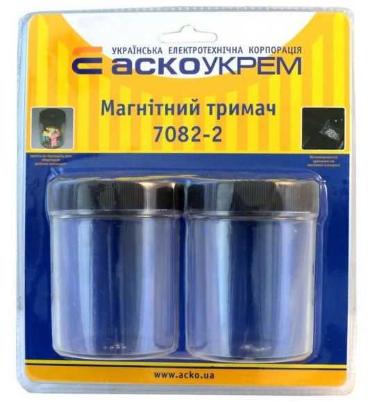 Магнітний тримач 7082-2, ємність (2шт.) - фото №4