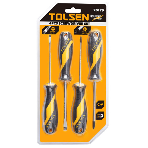 Набір викруток Tolsen 4шт (20179) - фото №2