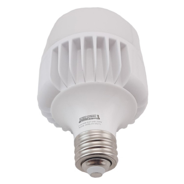 Світлодіодна лампа TNSy LED Bulb-T160-60W-E27-E40-220V-4000K-5400L Alum ICCD (TNSy5000512) - фото №3