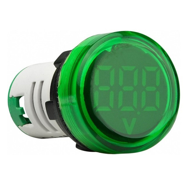Вольтметр TNSy AD22V 60-500В АC зеленый (TNSy5503353)