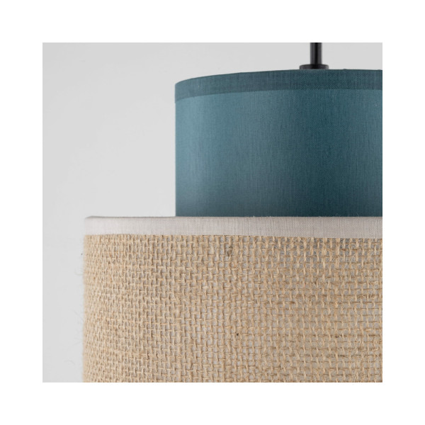 Подвесной светильник, люстра Tk Lighting 3257 Duo Juta E27 1x15W IP20 Бежевый - фото №1