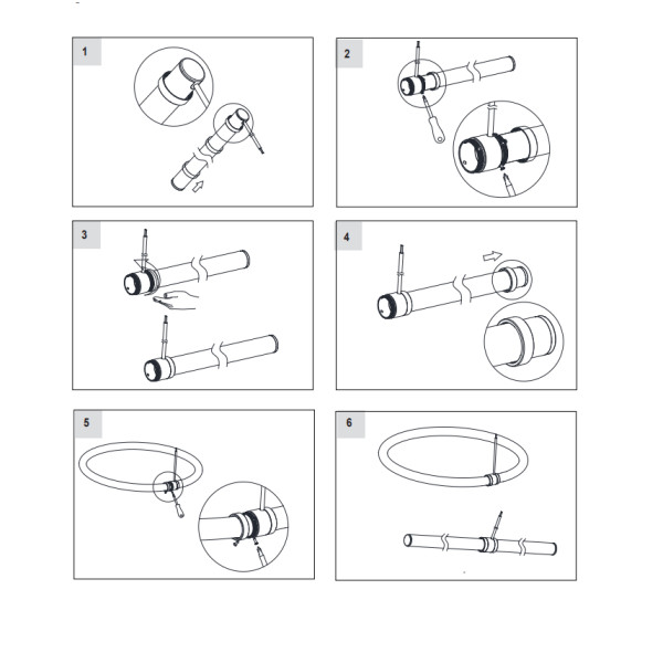 Кільце з'єднувальне COLORS для неона NNR25 (AS-NNR25DHX-XX) - фото №6