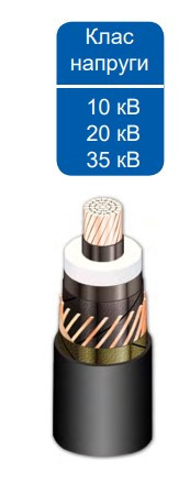 Комплект трьох кінцевих муфта Sicame E3UETH 12 70-240 12кВ зовнішнього встановлення (510520) - фото №1