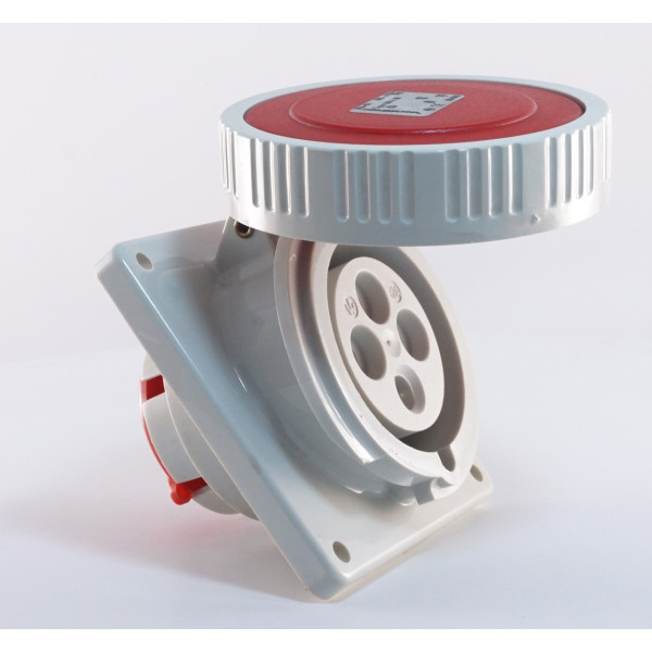 Наклонный силовой разъем WALTHER WL539406 (3Р+PЕ) 32А 380V IP67 - фото №2