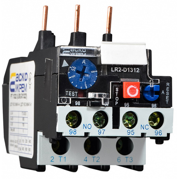 Тепловое реле Аско-Укрем PT 1312 5,5-8,0А LR2-D1312 (A0040060010)