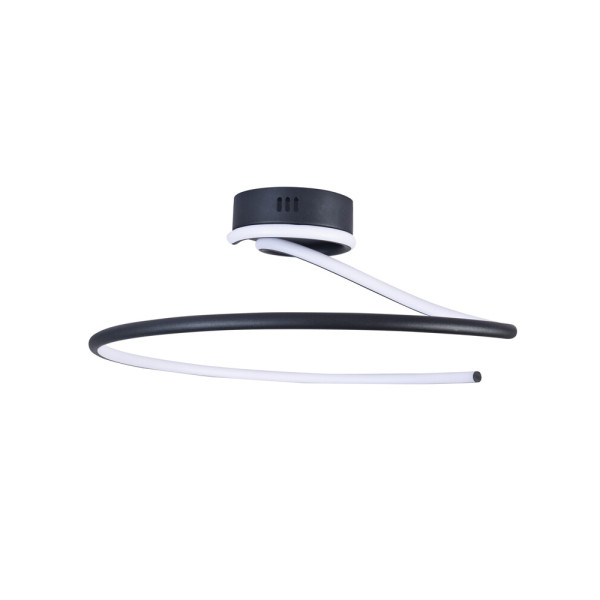 Люстра Goldlux 335722 Diuna LED 1x34W 4000K 4880Lm IP20 чорна