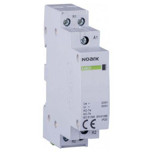 Модульний контактор NOARK Ex9CH25 20 230В 25А 2NO (107320)