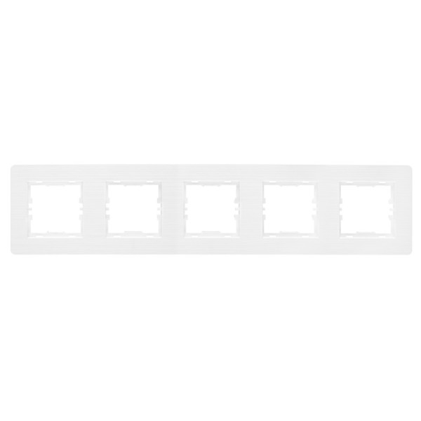 Рамка Nilson Selene белая с узором 5-я ( 23112595 )