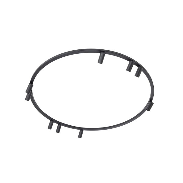 Люстра Nowodvorski 11950 Fourty Round GU10 R35 9x10W IP20 чорна - фото №3