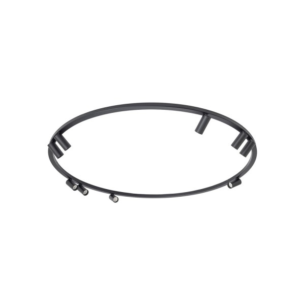 Люстра Nowodvorski 11950 Fourty Round GU10 R35 9x10W IP20 чорна - фото №4