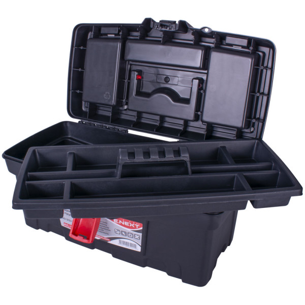 Ящик для інструментів E.Next e.toolbox.pro.06, 16" 410x213x250мм (t011006) - фото №1