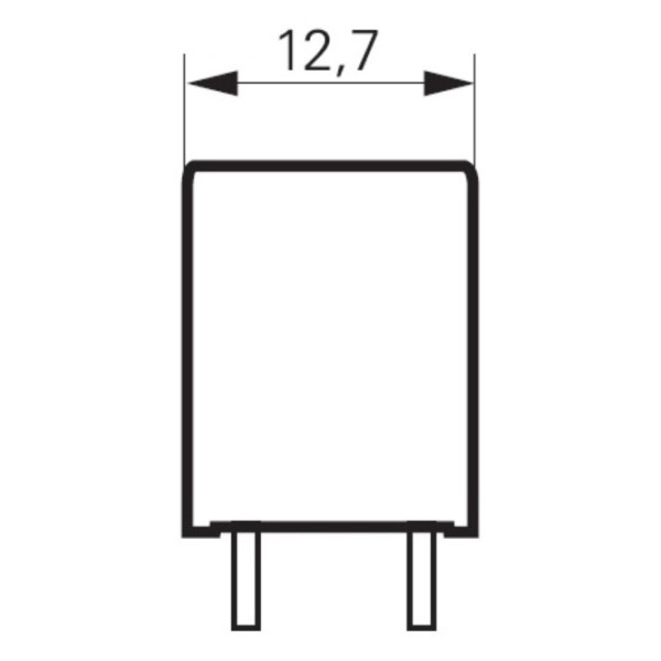 Силове реле Schrack RT424615 115B АС 8А - фото №2