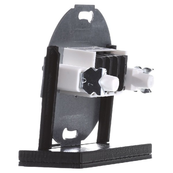 Розетка для стерео-гучномовця, антрацит (механізм) Berker - фото №3