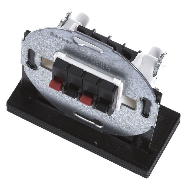 Розетка для стерео-гучномовця, антрацит (механізм) Berker - фото №5