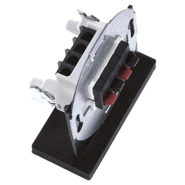 Розетка для стерео-гучномовця, антрацит (механізм) Berker - фото №6