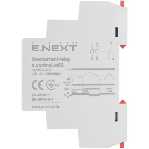 Реле контроля тока e.control.w02 E.Next - фото №2