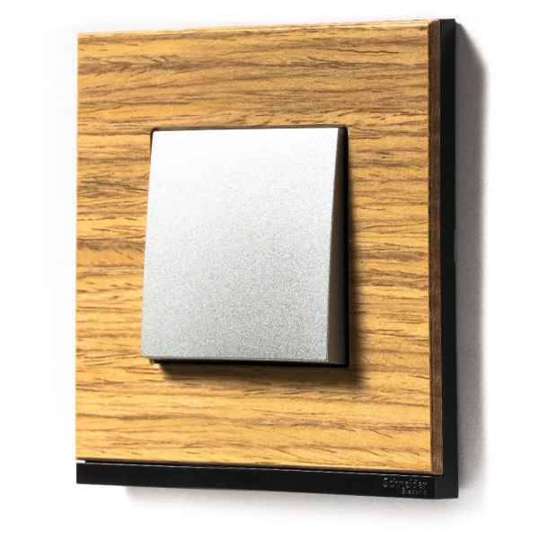 Одноклавішний перемикач Schneider Electric NU320330 (схема 6) 10А 2М (алюміній) - фото №3