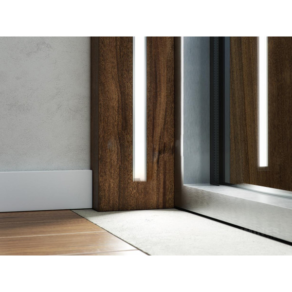 Профіль для світлодіодної стрічки Lumines inSILEDA срібло - фото №3