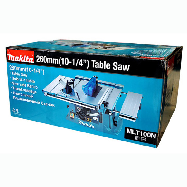 Настільна циркулярна пилка Makita MLT100N 260/30мм 1.500Вт 0-45° - фото №6