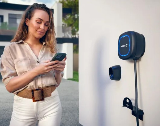 Зарядна станція Wallbox Pulsar Pro 7,4кВт Type 1 кабель 5м чорна (PPR1-0-1-2-K-002) OCPP 1.6 - фото №3