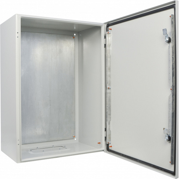 Металевий корпус Аско-Укрем Ubox з монтажною панеллю 600х400х200мм IP65