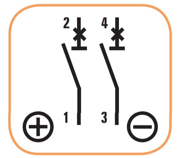 Автоматический выключатель ETI DC 10А 6кА C - фото №1