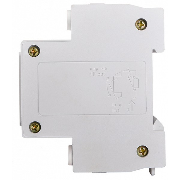 Розетка на Din-рейку Аско-Укрем C45 2Р (A0150010103) - фото №3