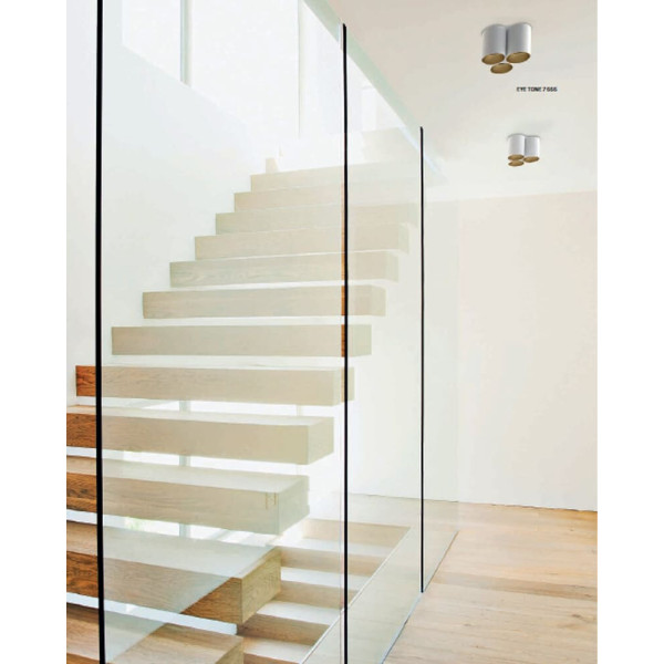 Точечный светильник Nowodvorski 7666 Eye tone III GU10 3x10W IP20 Белый - фото №2