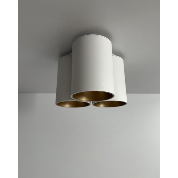 Точечный светильник Nowodvorski 7666 Eye tone III GU10 3x10W IP20 Белый - фото №3