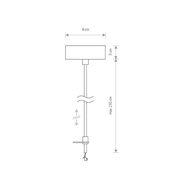 Фурнітура Nowodvorski 9237 Profile power supply it IP20 Wh - фото №1