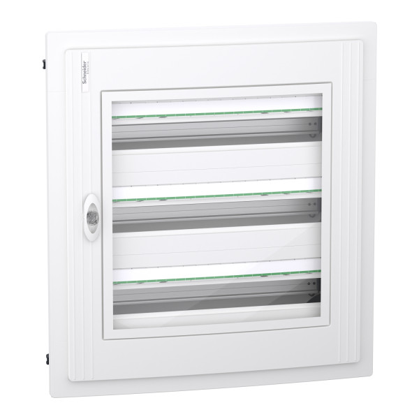 Врізний щит Schneider Electric PrismaSeT XS LVSXP324 3 ряди 72М прозорі двері